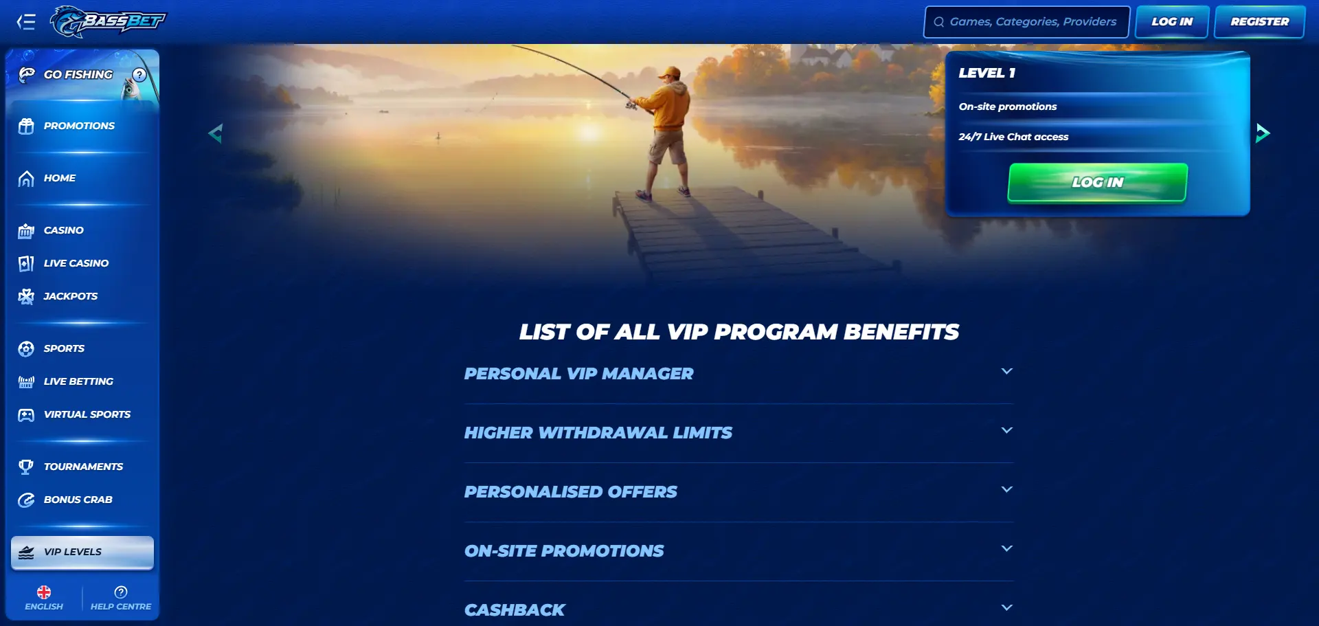 Bassbet Képernyőkép 1